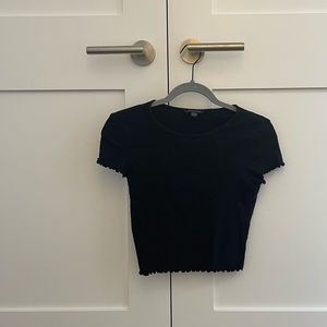 American Eagle Black Tee